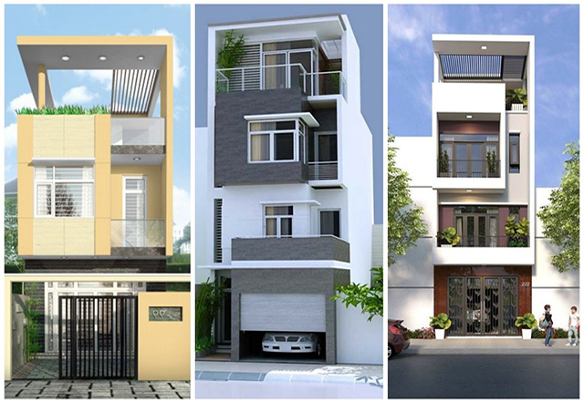 Những tông màu nào làm tăng sức hấp dẫn của nhà mặt phố