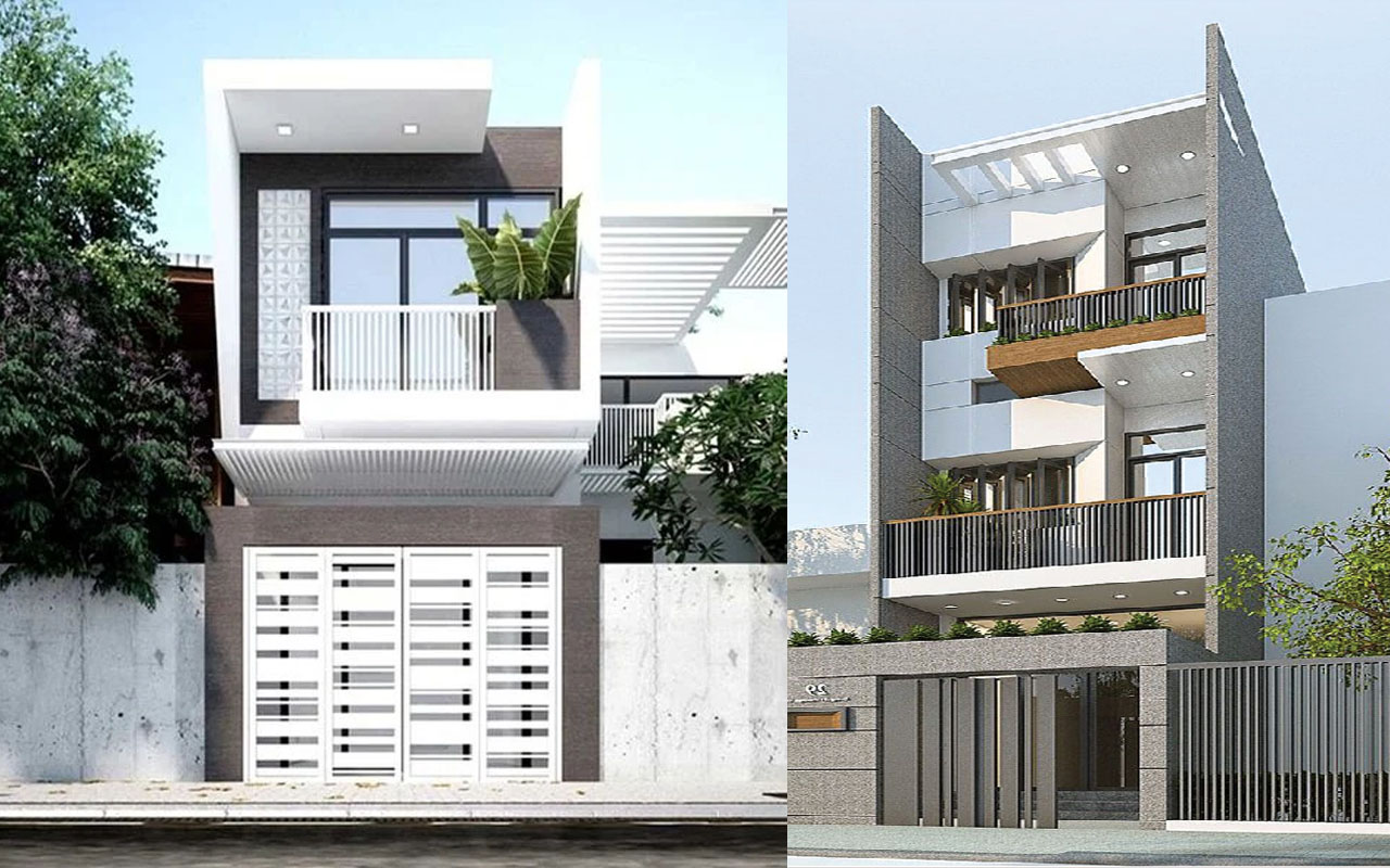Những tông màu nào làm tăng sức hấp dẫn của nhà mặt phố