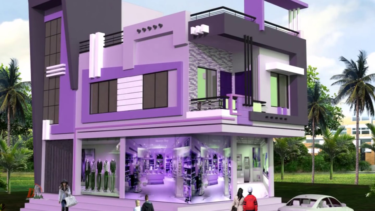 Sơn nhà màu tím: Lựa chọn thanh lịch và Đầy cảm hứng
