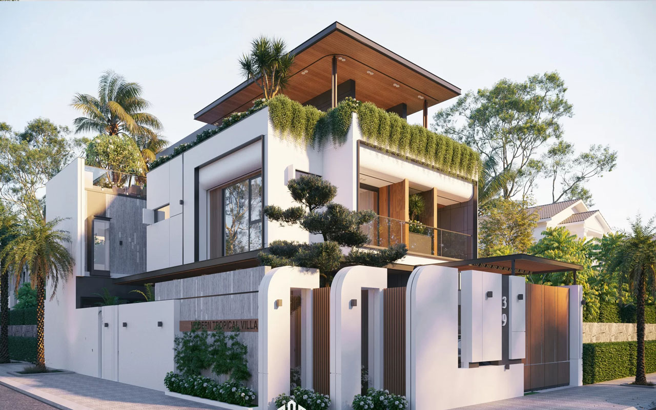Phong cách sơn ngoại thất