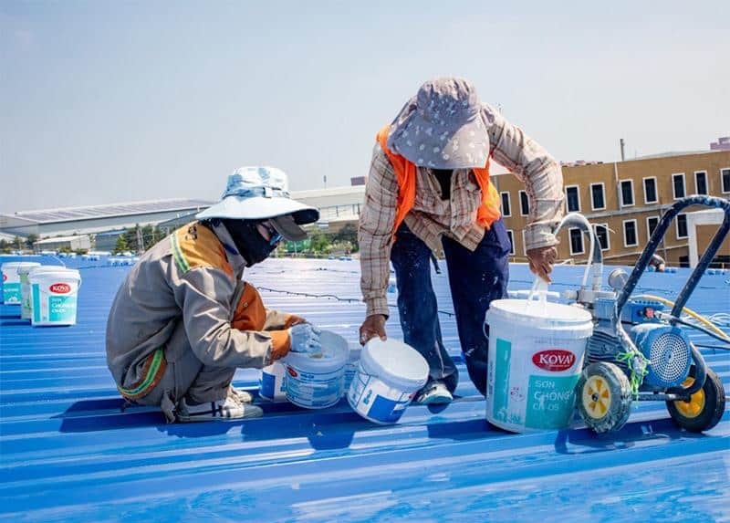Các loại sơn chống nóng được sử dụng phổ biến hiện nay - CafeLand.Vn