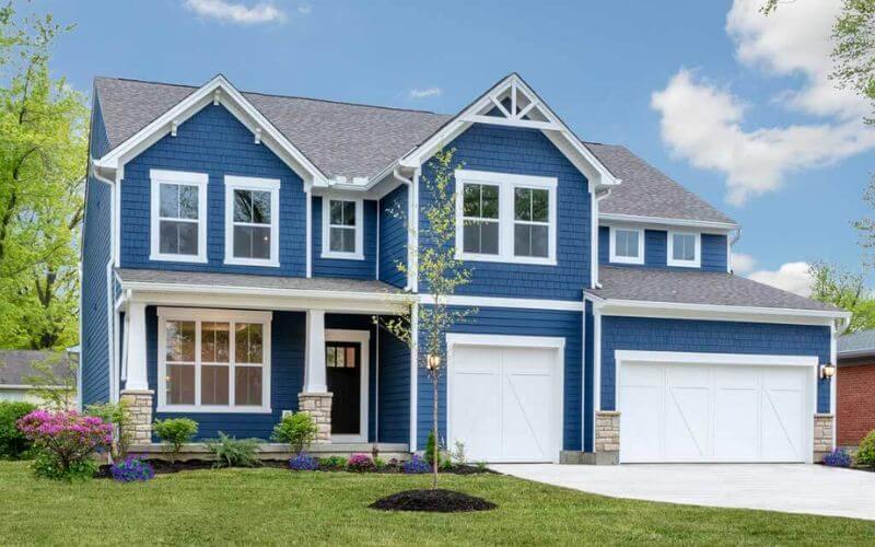 25+ Mẫu Sơn Nhà Màu Xanh Dương Hiện Đại Và Mát Mẻ