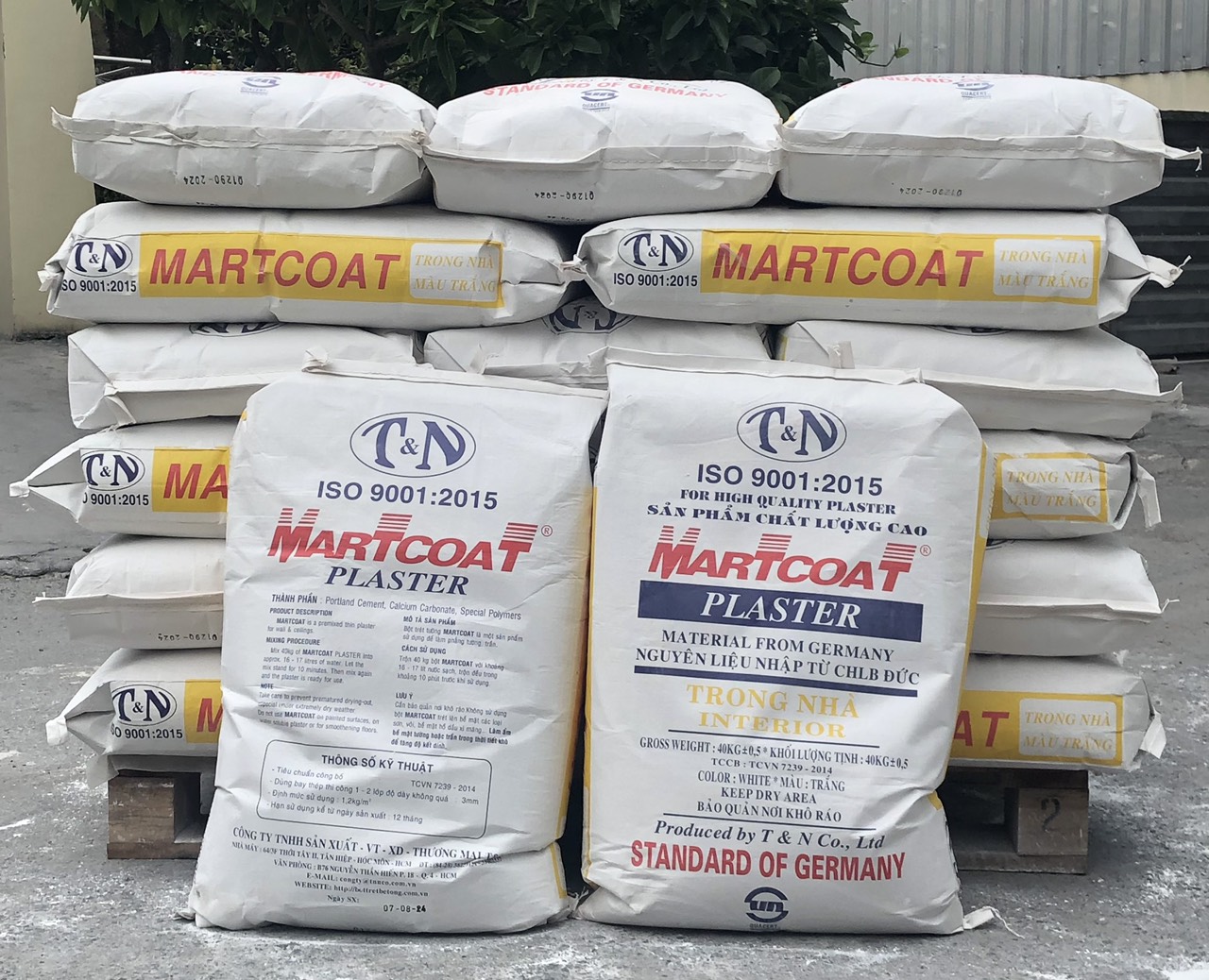 Bột trét tường chống thấm