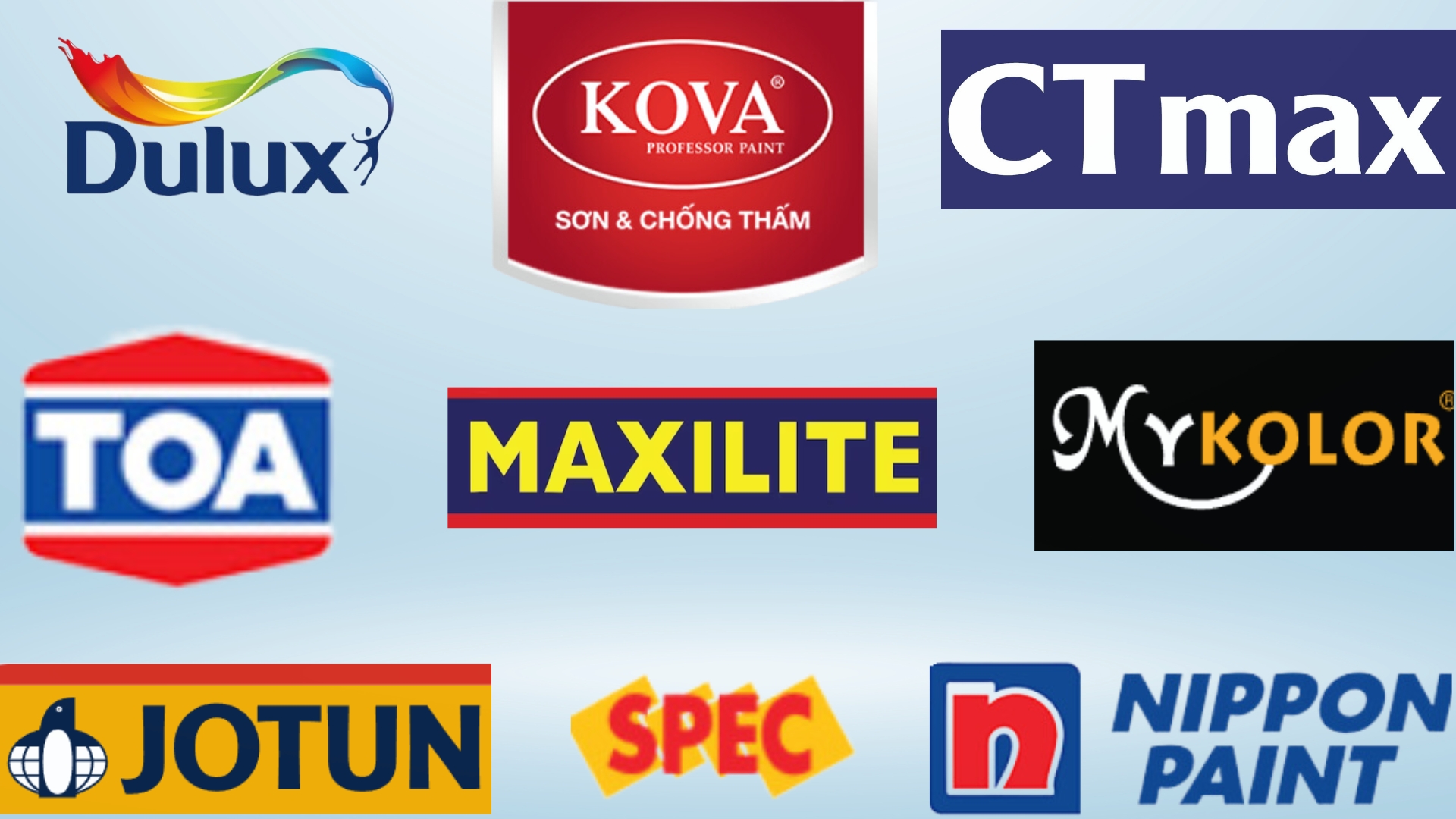 TOP 10 thương hiệu SƠN TỐT NHẤT, cao cấp nhất Việt Nam hiện nay