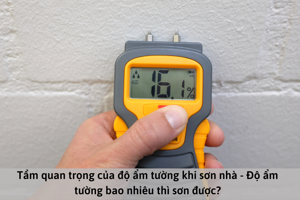 Nhiệt độ thích hợp để sơn nhà
