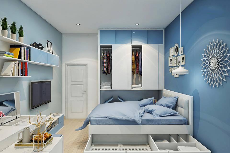 Màu sơn cho từng căn phòng