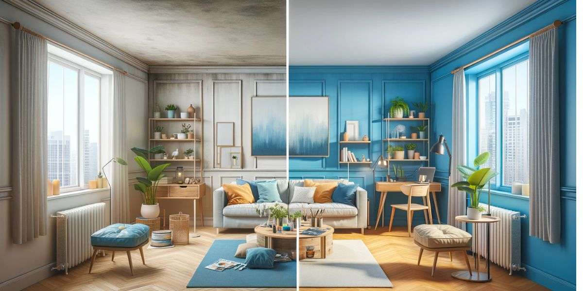 Dịch vụ sơn nhà với công nghệ màu thông minh