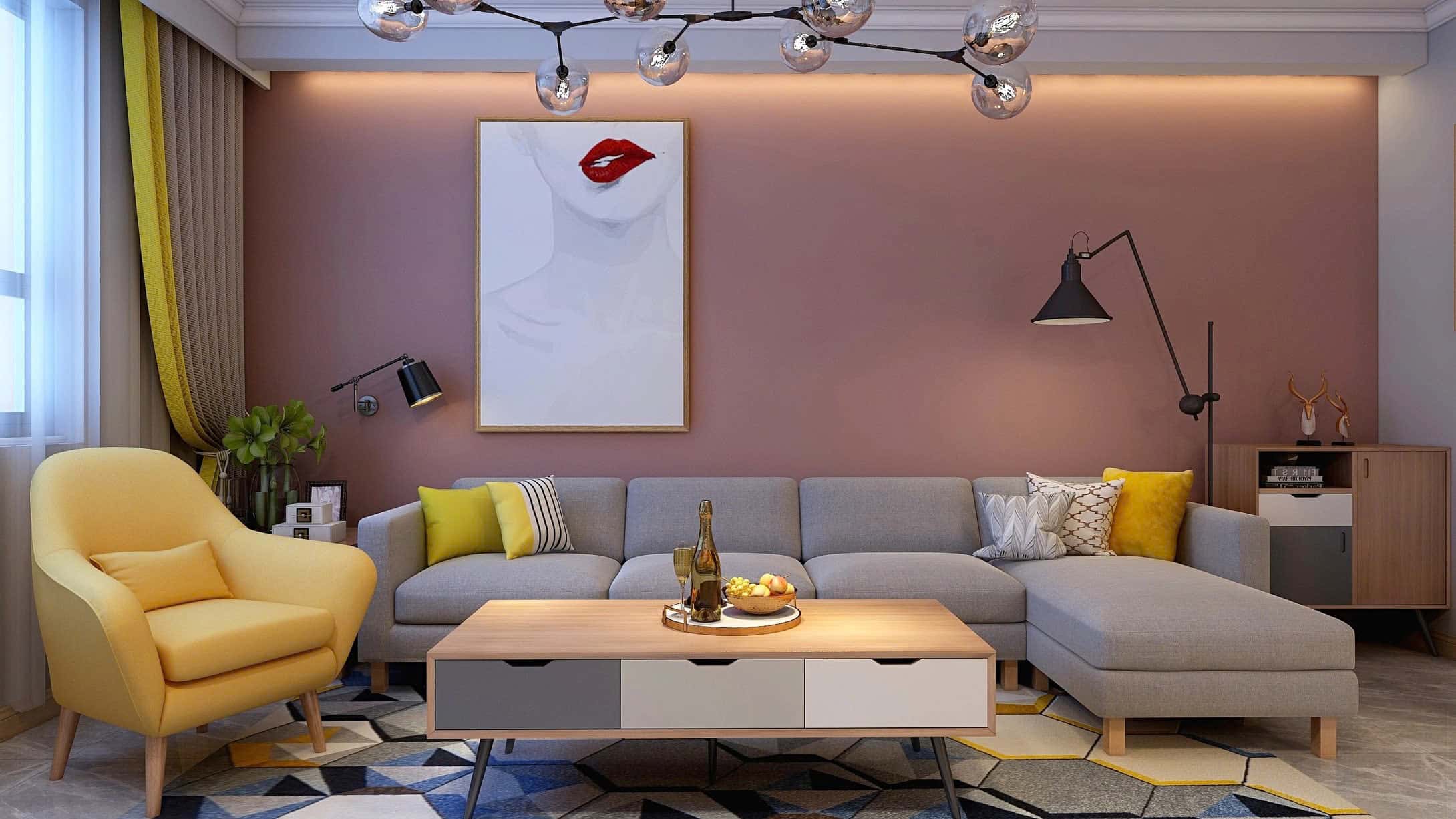 Xu hướng màu sơn phòng khách 2026