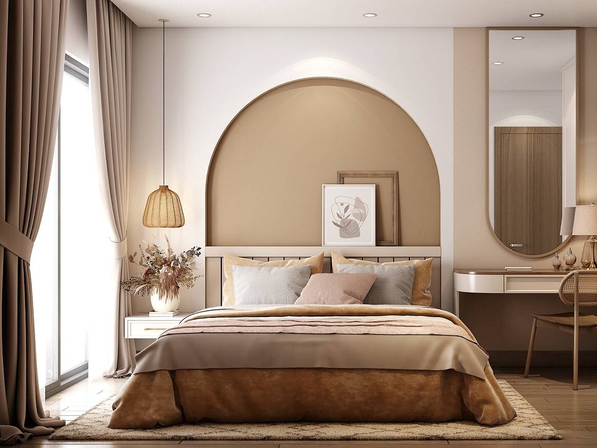 Xu hướng màu sơn phòng ngủ 2026