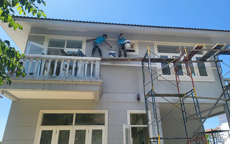 Cách chọn sơn cho các bề mặt ngoại thất