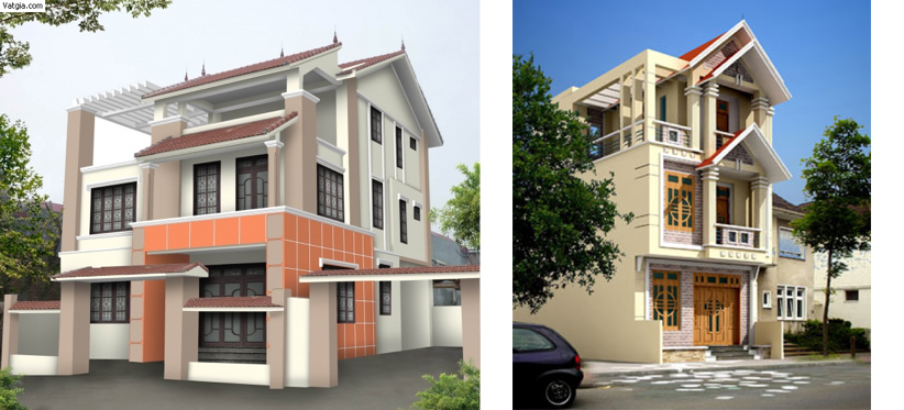 5 cách phối màu sơn mặt tiền nhà đẹp hiện đại – Sơn Đại Phú Gia