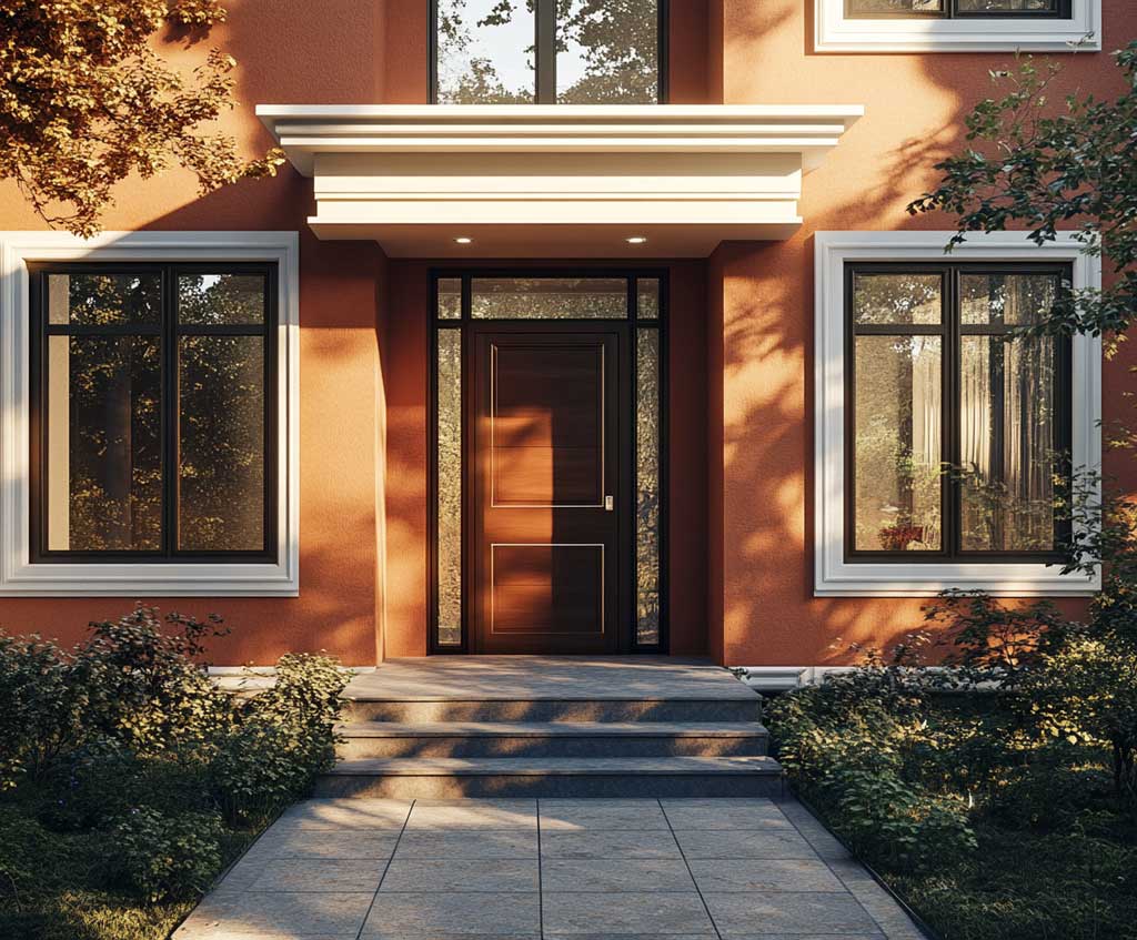 12 Sự kết hợp màu sơn ngoại thất ấm cúng cho ngôi nhà với tông màu nâu ấm và đất nung • Hơn 333.000 ý tưởng phong cách sống đầy cảm hứng