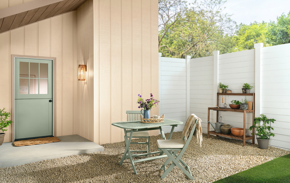 Màu sơn tường hàng rào đón xuân 2026